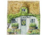 Mydlo 80g ručná výroba - domček - Medovka